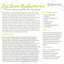 EYE SERUM HYALURONIC ACID